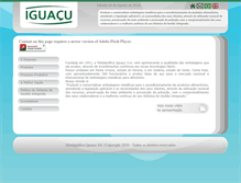 Tablet Screenshot of metaliguacu.com.br